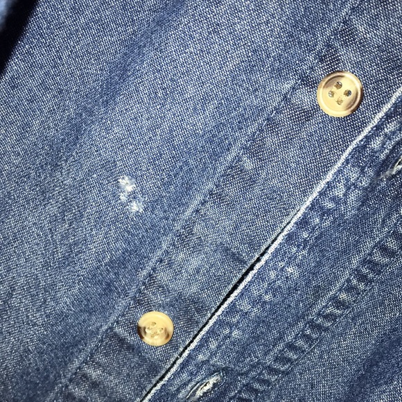 Men’s 2XT Cotton Denim Button Long Sleeve - Picture 13 of 14